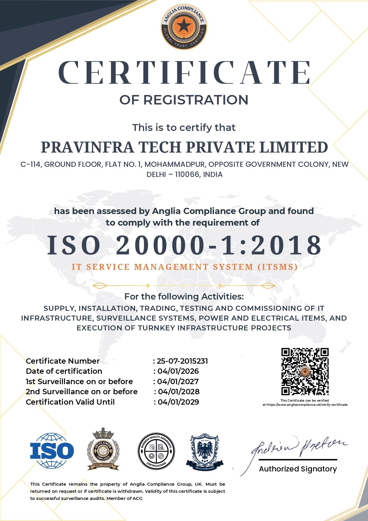 ISO 20000-1:2018